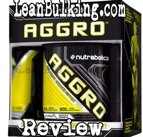 Nutrabolics Aggro Review .